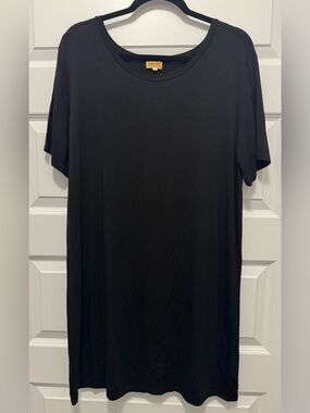 PIKO 1988 Black T Shirt Dress